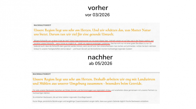 alt: Nachhaltigkeit, baeckerei-buesch.de, 03.03.2026; neu: 07.05.2026
