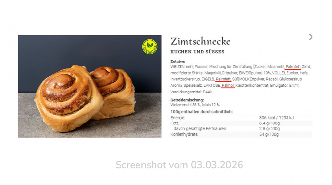 Zutaten Zimtschnecke, baeckerei-buesch.de, 03.03.2026