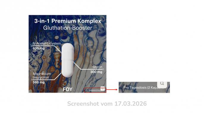 Werbung „2. Galeriebild”, Foy Fountain of Recovery. foy.life, 17.03.2026