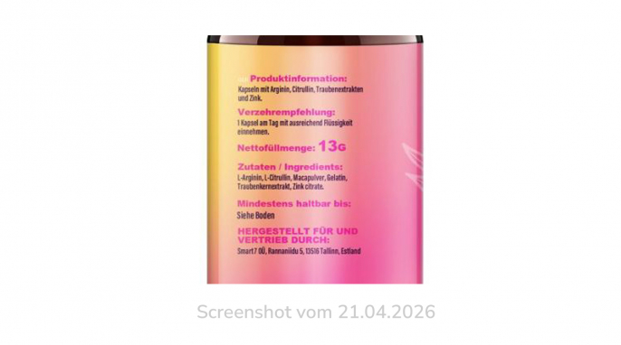 Werbung, Pure Passion Libo Booster, shop-apotheke.com, 21.04.2026 Werbung, Pure Passion Libo Booster, shop-apotheke.com, 21.04.2026