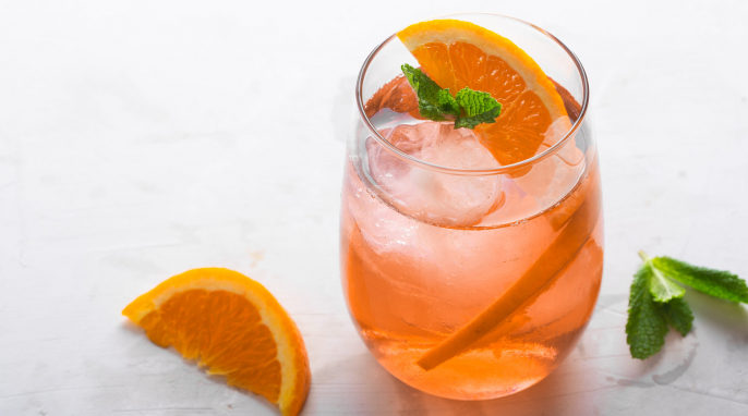 alkoholfreier Aperitif