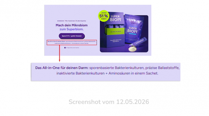 SuperBiom, shop.fairment.de, 12.05.2026 SuperBiom, shop.fairment.de, 12.05.2026