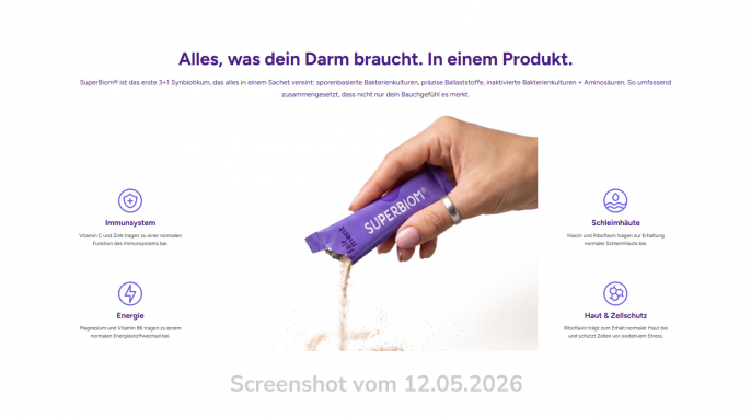 FAQ, SuperBiom, shop.fairment.de, 12.05.2026 FAQ, SuperBiom, shop.fairment.de, 12.05.2026
