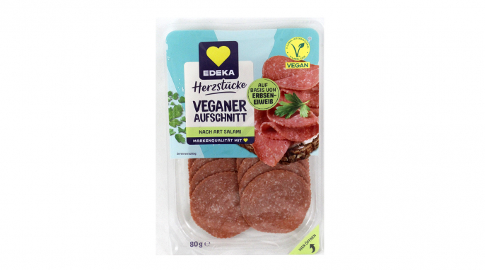 Edeka Veganer Aufschnitt nach Art Salami