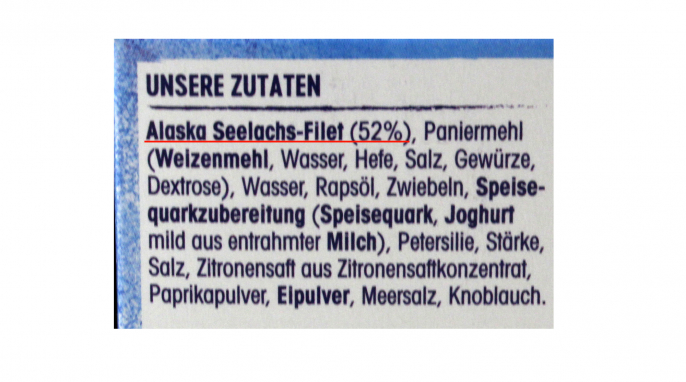 Zutaten, Iglo Schlemmerfilet Knusprig Kross Zutaten, Iglo Schlemmerfilet Knusprig Kross