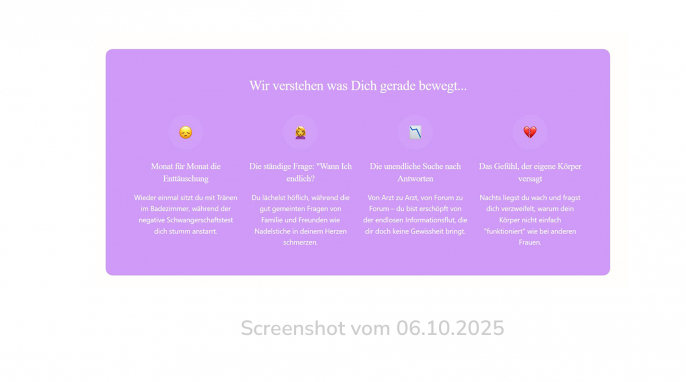 Werbung, happy FEM, gethappy.me, 6.10.2025 Werbung, happy FEM, gethappy.me, 6.10.2025