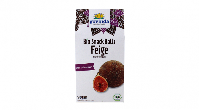 Govinda Bio Snack Balls Feige Govinda Bio Snack Balls Feige