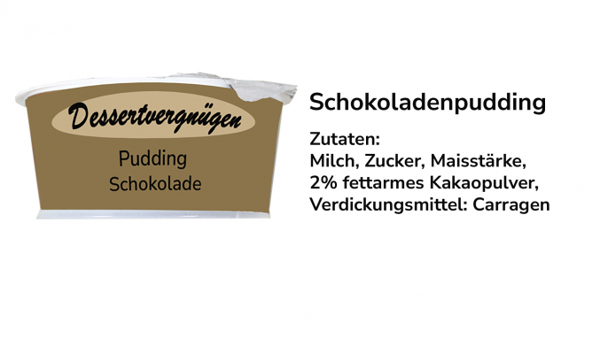 Schokoladenpudding, anbieterneutral Schokoladenpudding, anbieterneutral