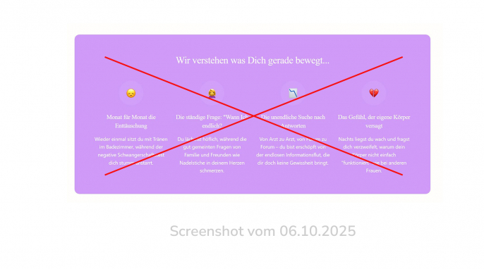 entfernt: Werbung, happy FEM, gethappy.me, 6.10.2025 entfernt: Werbung, happy FEM, gethappy.me, 6.10.2025
