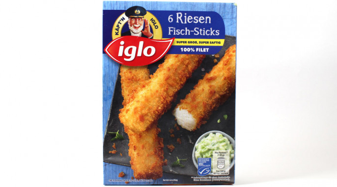 Iglo 6 Riesen Fisch-Sticks