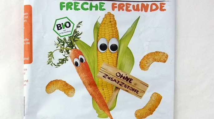 Erdbär Freche Freunde Knusper-Flippies 