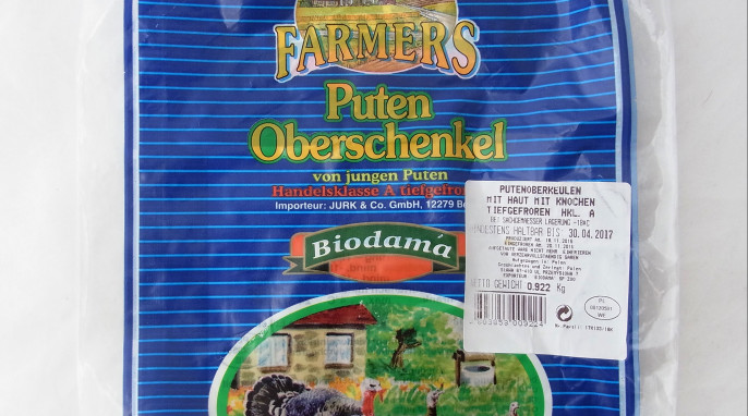 Farmers Puten Oberschenkel Original