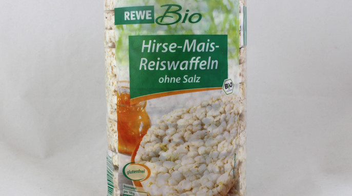 Rewe Bio Hirse-Mais-Reiswaffeln ohne Salz