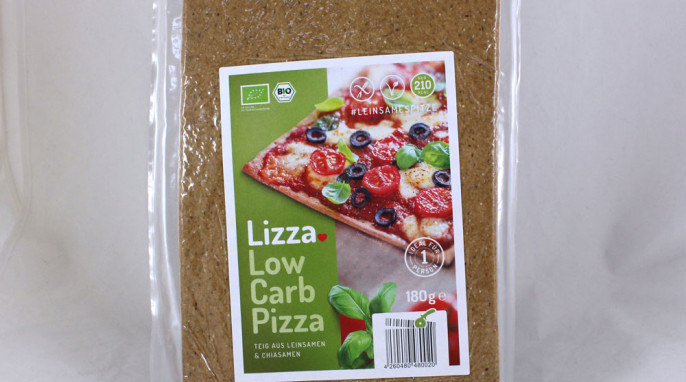 Vorderseite Lizza LowCarbPizza