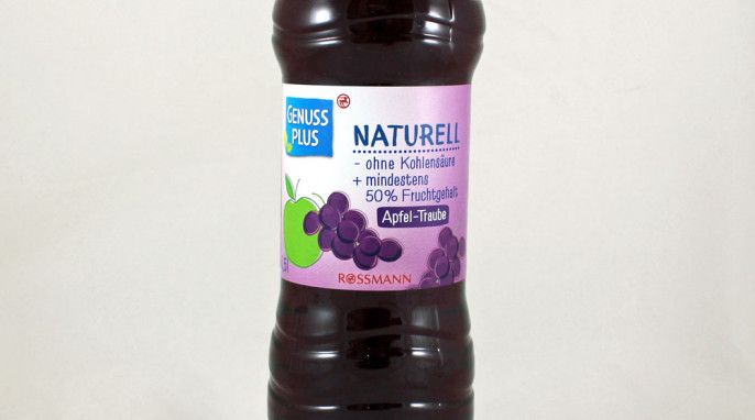 Genuss Plus Naturell Apfel-Traube 