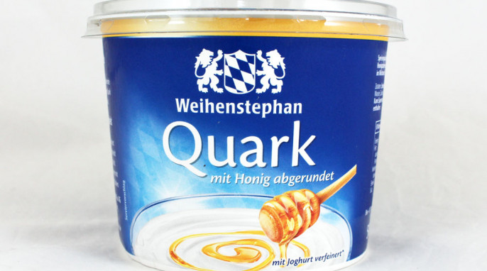Weihenstephan Quark mit Honig abgerundet 