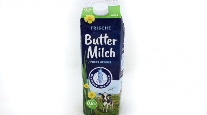 Osterhusumer Meierei Frische Butter Milch 