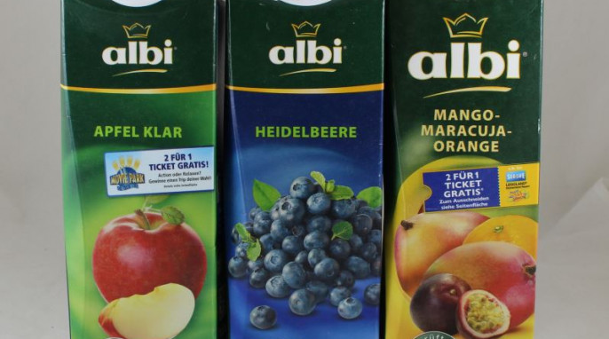 Albi Fruchtsaft und fruchtsafthaltige Getränke