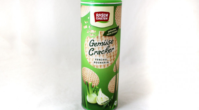 Rosengarten Gemüse Cracker Fenchel Rosmarin 