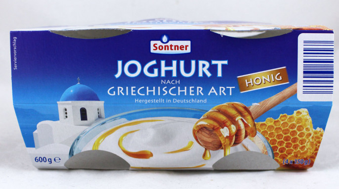 Sontner Joghurt nach griechischer Art, Honig