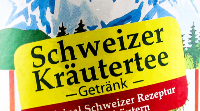 Name, Domaco Schweizer Kräutertee