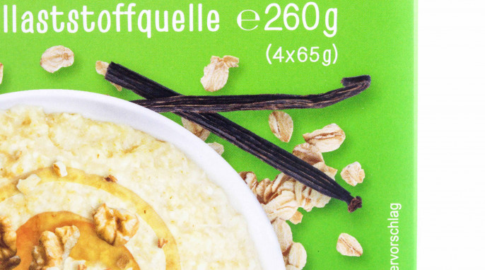 Vanilleschoten, Genuss Plus Natur Porridge