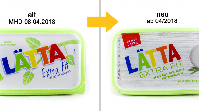 Vergleich Lätta Extra Fit/Die Neue Lätta Extra Fit 