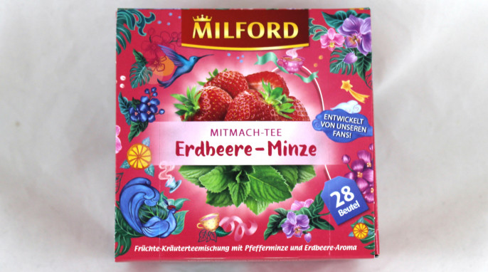 Milford Mitmach-Tee Erdbeere-Minze