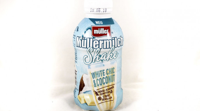 Müllermilch Shake White Choc & Coconut