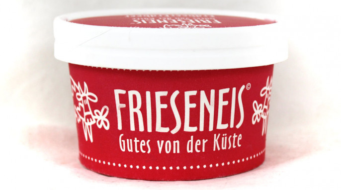 Frieseneis – Gutes von der Küste, Beispiel Sorte „ErdbeerErdbeer“ 