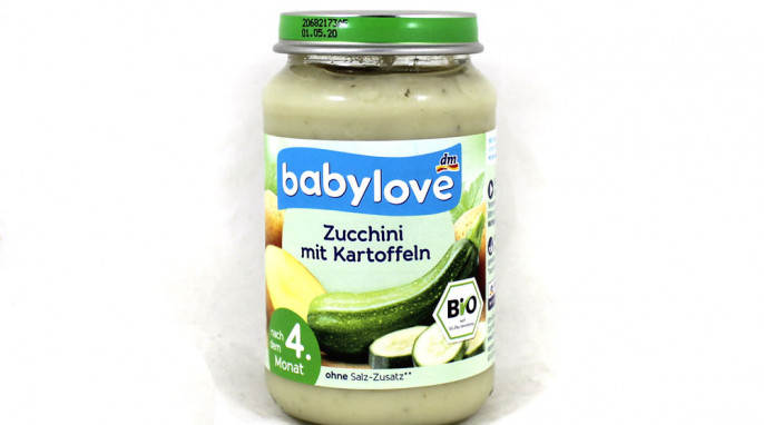 dm babylove Zucchini mit Kartoffeln