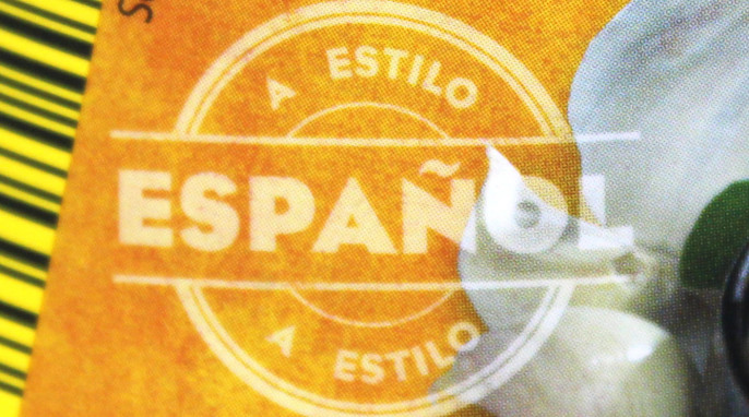 Werbung, Espanisimo Knoblauch Naturell