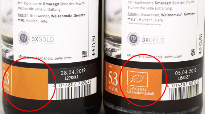 Bio-Siegel, Störtebeker Bernstein-Weizen