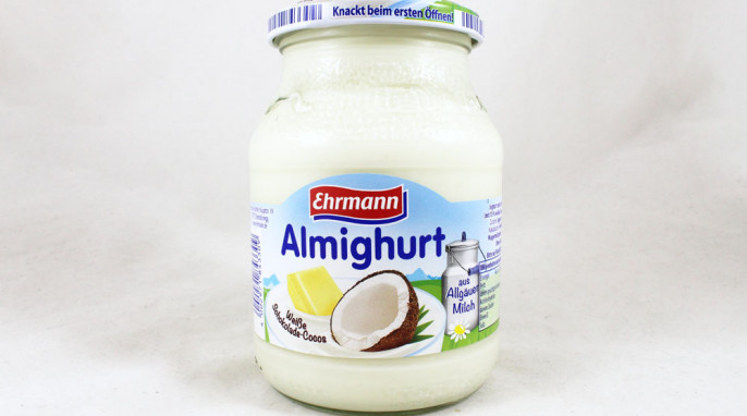 Ehrmann Almighurt Weiße Schokolade-Cocos