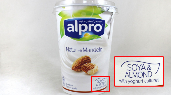 Alpro Natur mit Mandeln