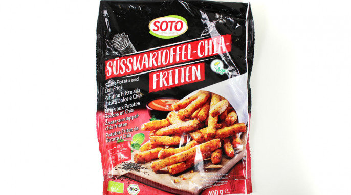 Soto Spezialitäten Süsskartoffel-Chia-Fritten