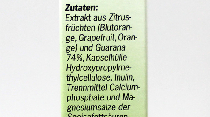 Zutaten, Alsiroyal® Figura Fatburner