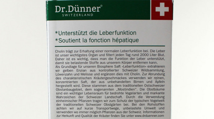 Werbung, Dr. Dünner Gelber Enziansaft