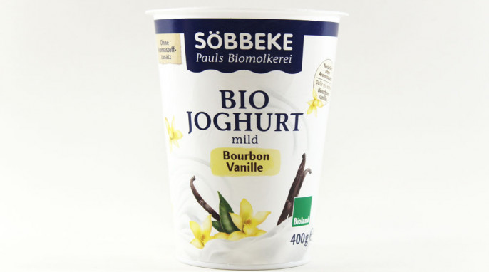 Söbbeke Bio Joghurt mild, Bourbon Vanille