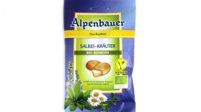 Alpenbauer Salbei Kräuter Bio-Bonbons