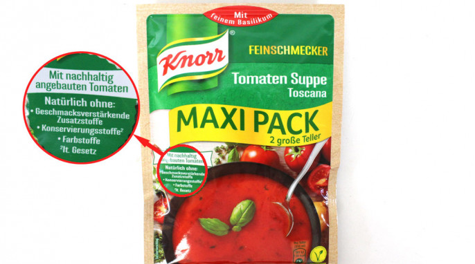 Knorr Feinschmecker Tomaten Suppe Toscana