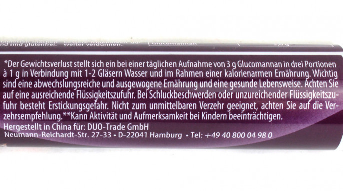 Hinweis, Kajnok Abnehm-Brausetabletten Slim  