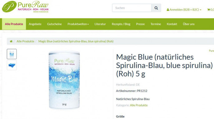 Pure Raw Magic Blue, pureraw.de, 18.06.2020