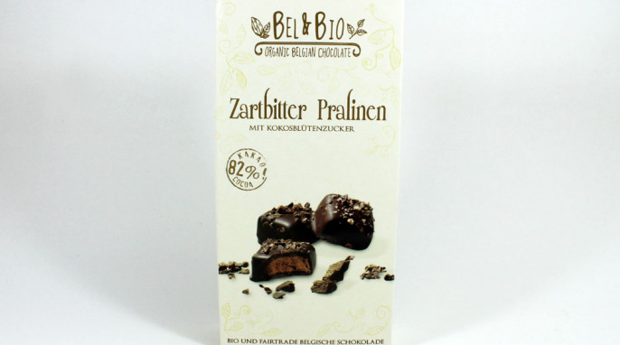 Bel & Bio Zartbitter Pralinen mit Kokosblütenzucker 