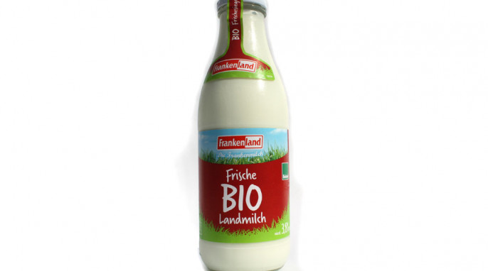 Frankenland Frische Bio Landmilch