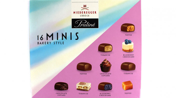 Niederegger Praliné 16 Minis Bakery Style 