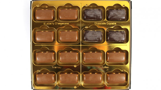 Inhalt, Niederegger Praliné 16 Minis Bakery Style