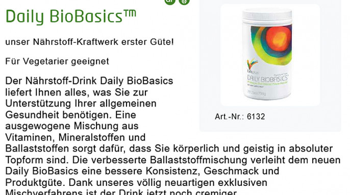 LifePlus Daily BioBasics™, lifeplus.com, 09.11.2020 