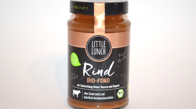 Little Lunch Bio Fond, Beispiel Sorte Rind