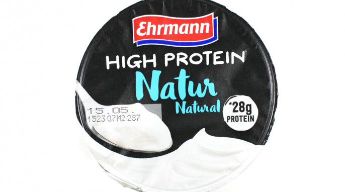 Deckel, Ehrmann High Protein Natur